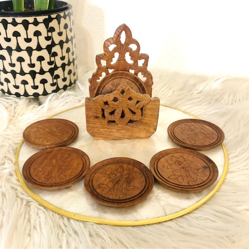 Vintage Coaster Set